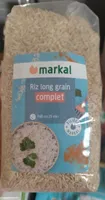 Riz long grain complet