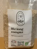 Riz long complet