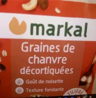 Graines de chanvre décortiquées