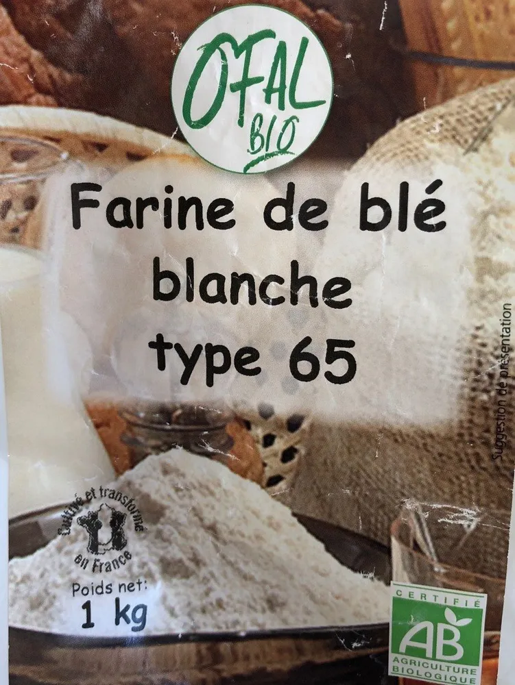 Farine de blé blanche type 65