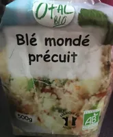 Blé mondé precuit
