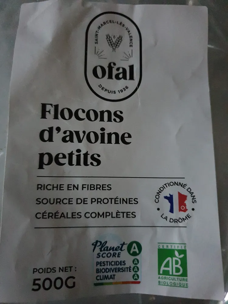 Flocons d'avoine petits