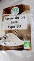 Farine de blé bise type 80