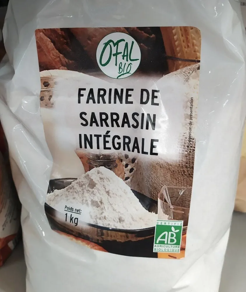 Farine de sarrasin intégrale