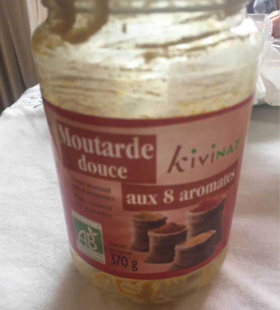 Moutarde douce aux 8 aromates