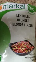 Lentilles blondes