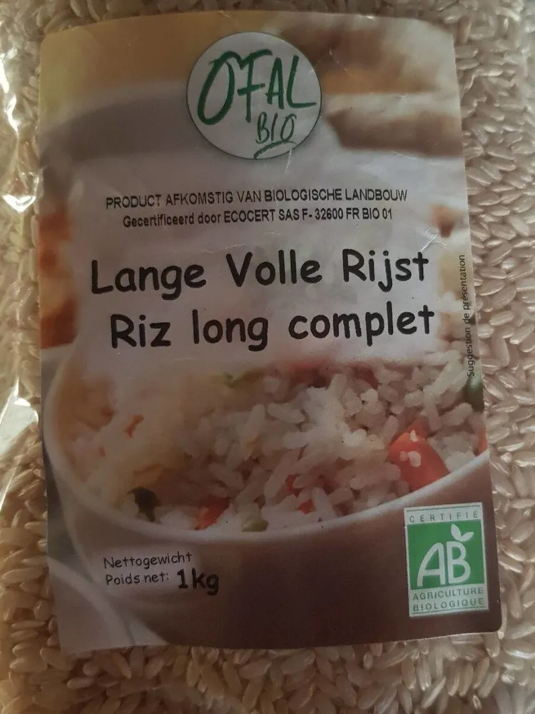 Riz long complet