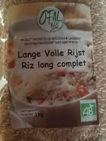 Riz long complet