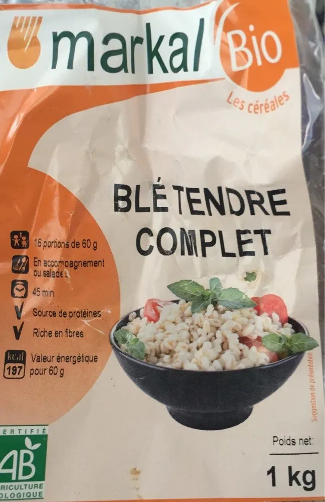 Blé tendre complet