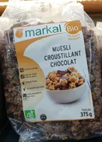 Muesli croustillant chocolat