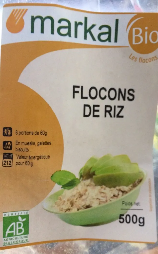 Flocons de riz bio