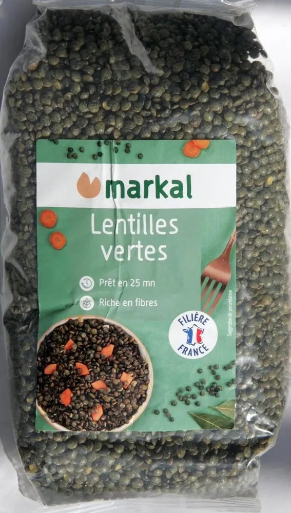 Lentilles vertes Bio