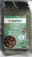 Lentilles vertes Bio