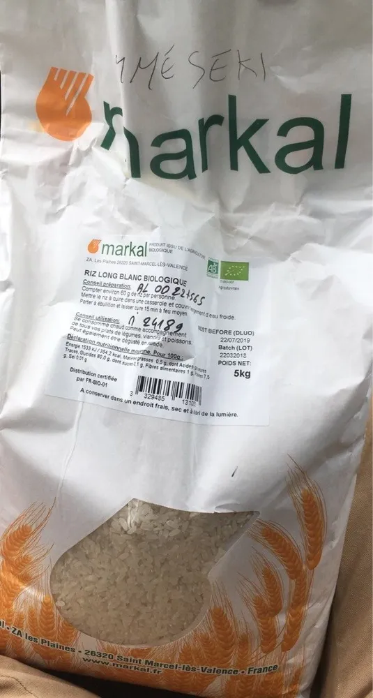 Riz long Blanc