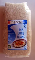 Riz long blanc