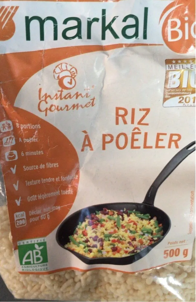 Riz a Poeler