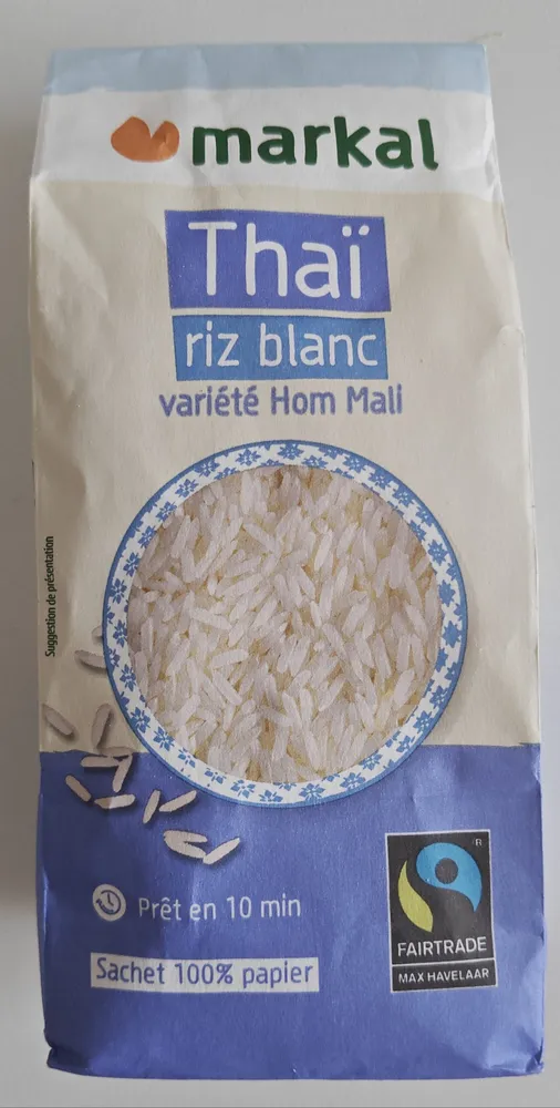 Riz Thaï blanc