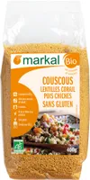 Couscous Lentilles Corail Pois Chiches