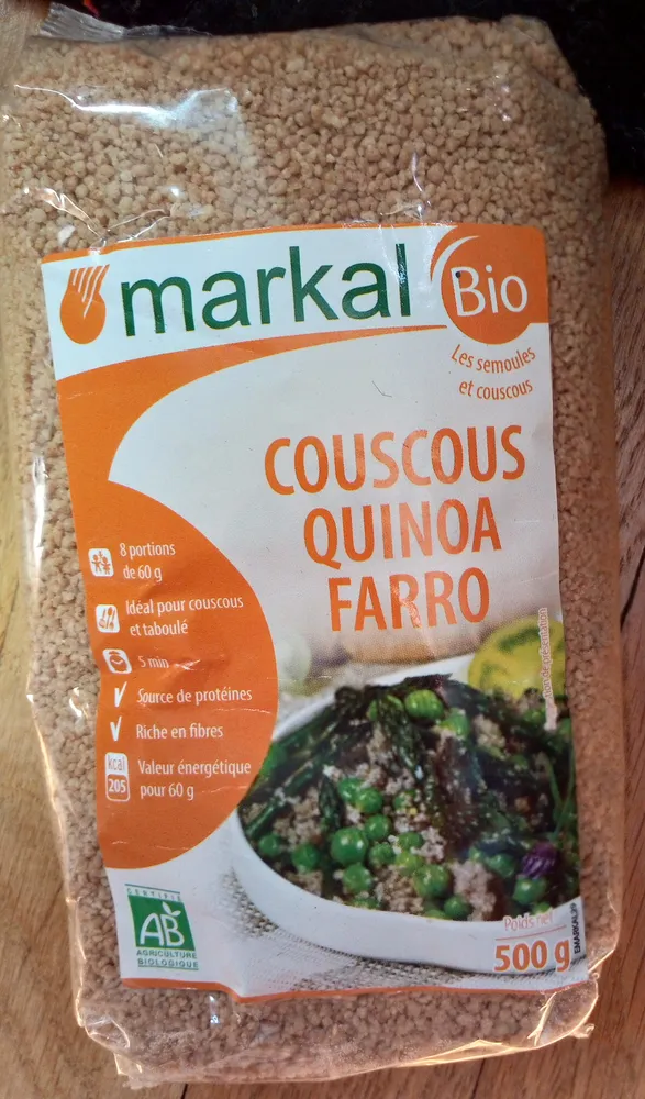 Couscous quinoa farro