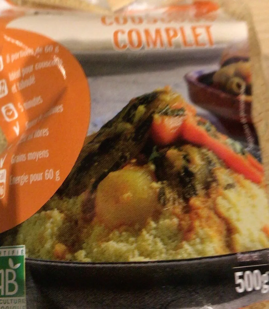 Couscous complet Bio