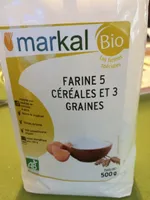 FARINE 5 CEREALES-3 GRAINES