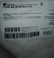 Levure maltée en paillettes