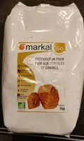 Preparation pour pain cereales & graines