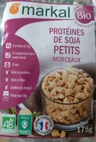 Protéines de soja petits morceaux