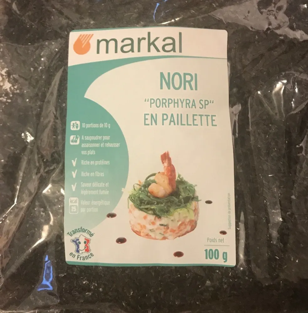 Nori en paillettes