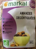 Amande decortiquées