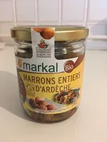 Marrons Entiers Cuits Vapeurs