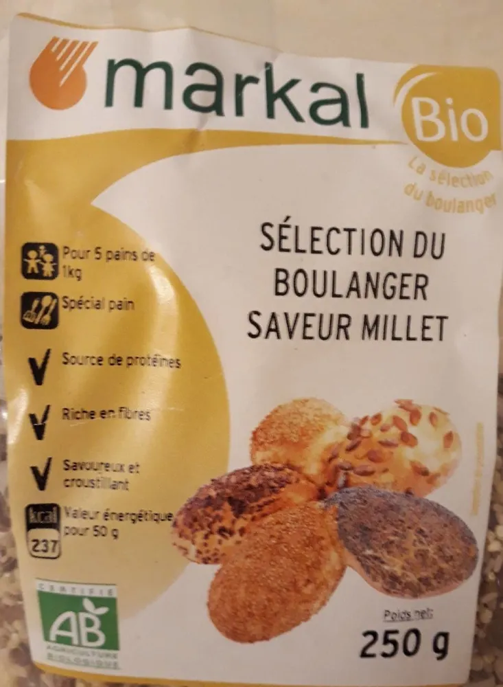 Selection du boulanger Saveur Millet