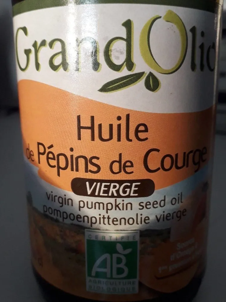 Huile de Pépins de Courge Vierge