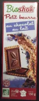 Petit beurre au chocolat au lait