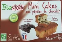 Mini Cakes Aux Pépites De Chocolat Bio - 175G - Bioshok