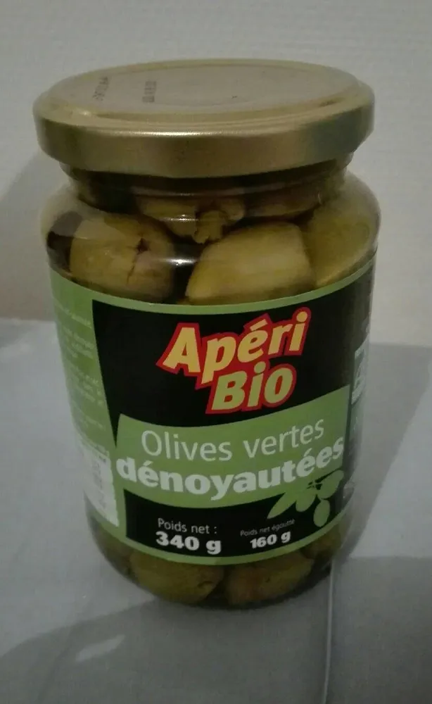 Olives vertes dénoyautées
