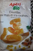 Croustille au maïs et à la cacahuète