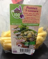 Pennes 3 saveurs