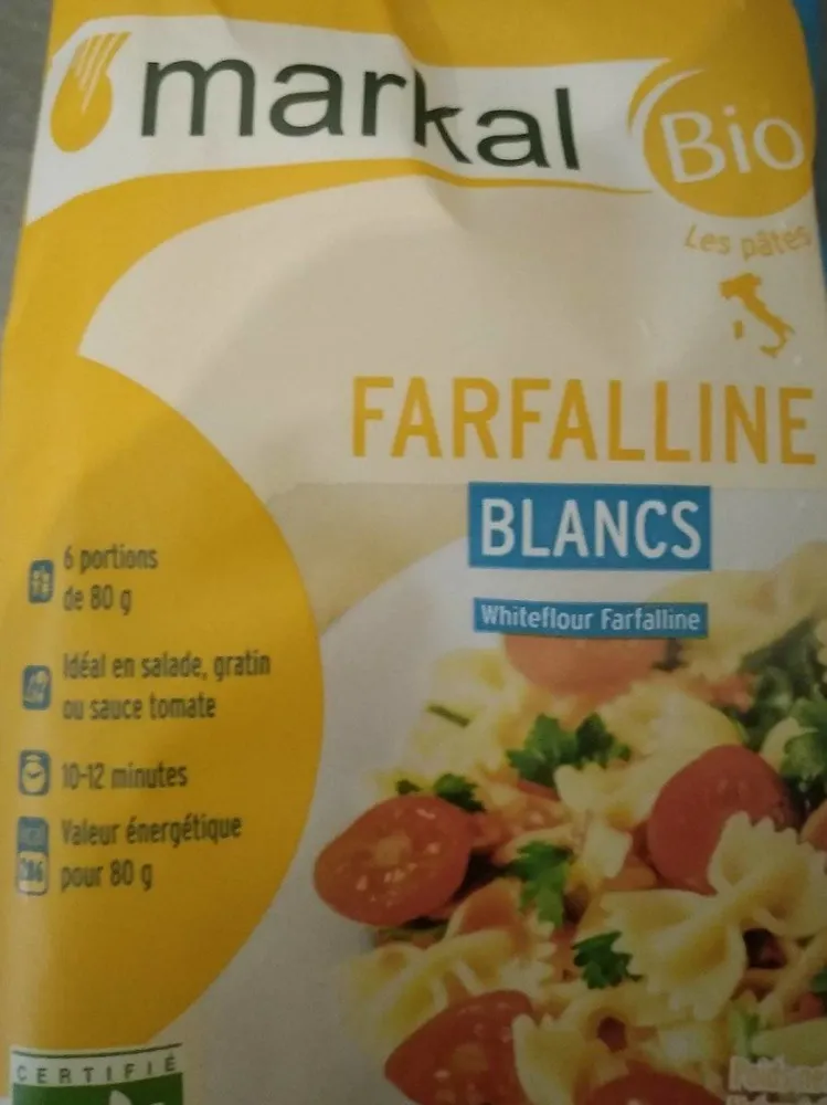 Markal bio farfalline blancs