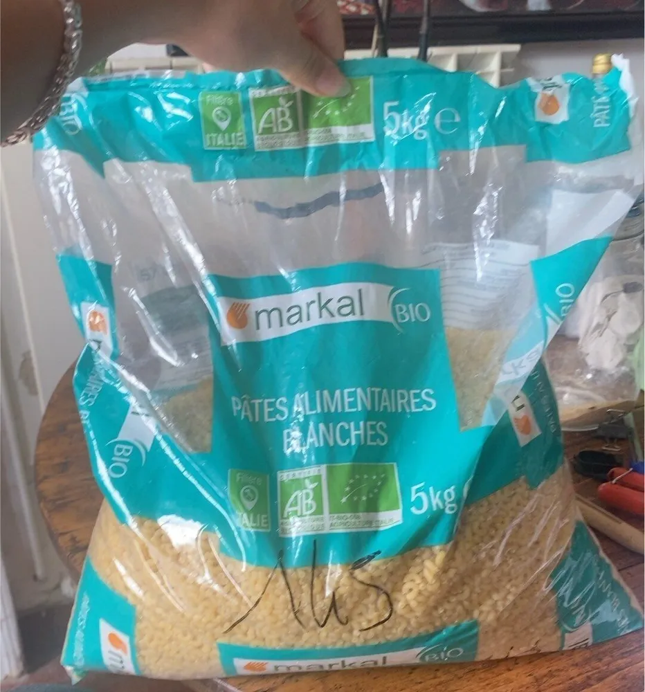Coquillette Blanche 5KG Vrac Bio Idea Bio