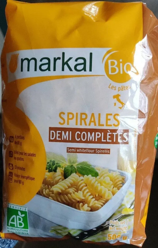 Spirales demi completes