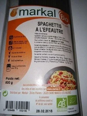 SPAGHETTIS a L'EPEAUTRE
