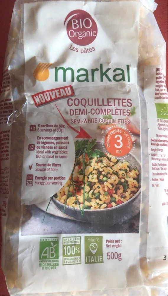Coquillettes demi-completes