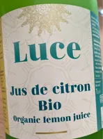 Jus de citron bio