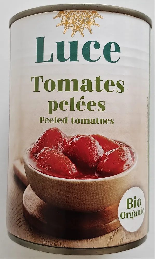 Tomates pelées Bio