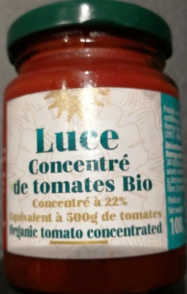 Concentré de tomates bio