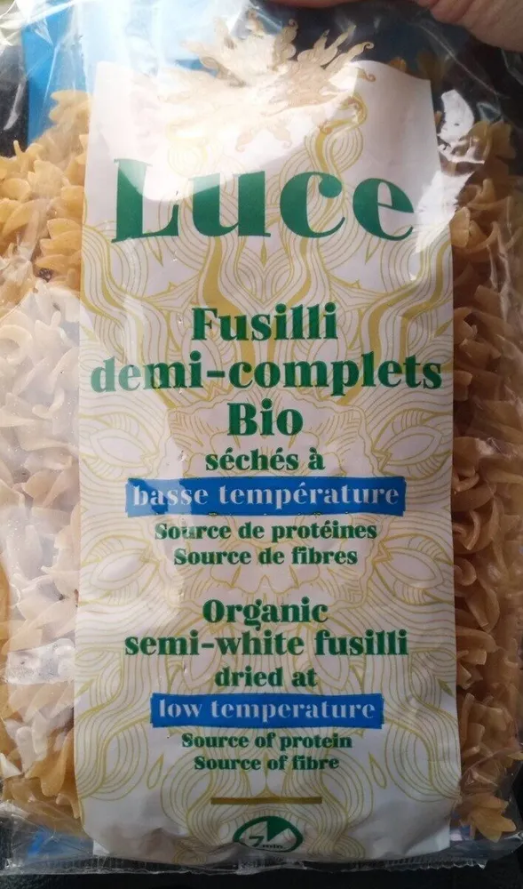 Fusilli demi-complets Bio