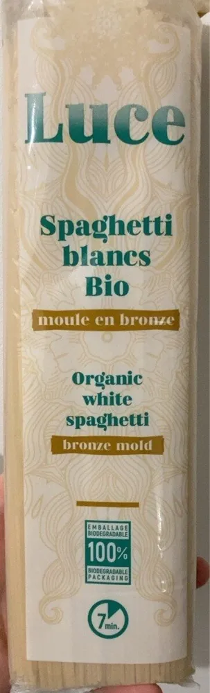 Spaghetti blancs bio moule en bronze