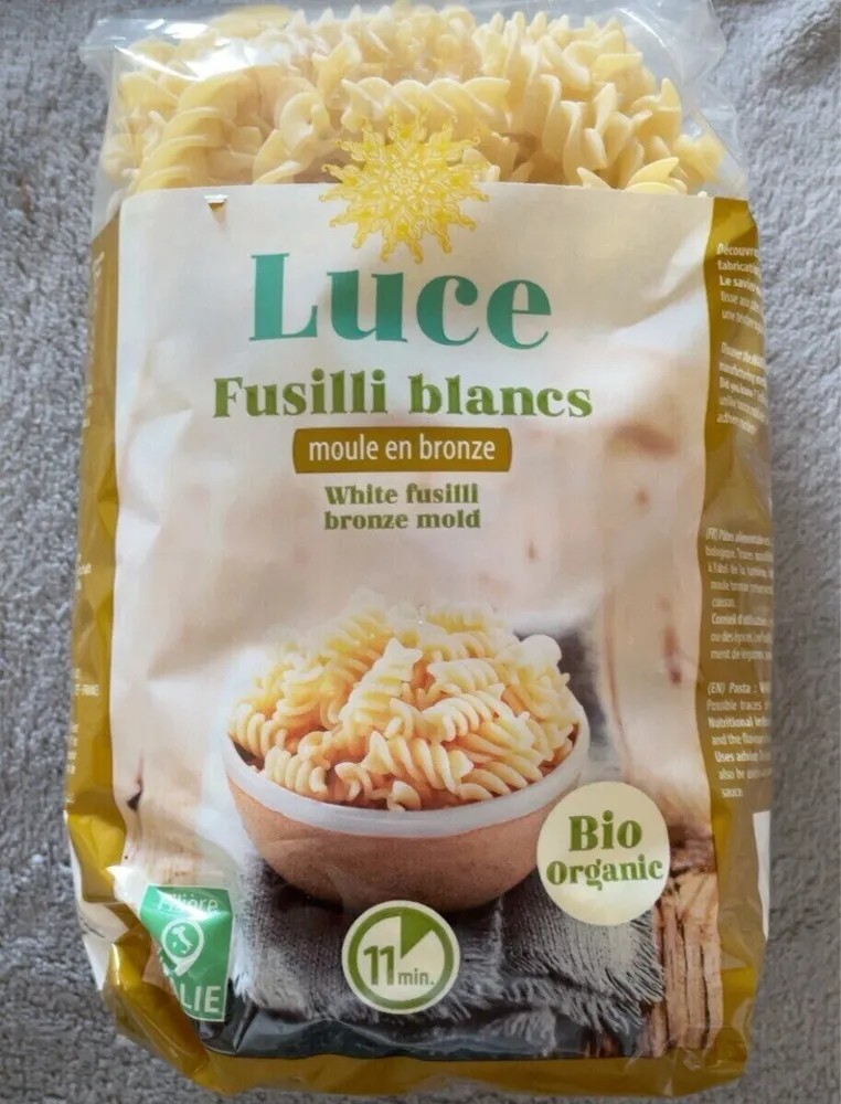 Fusilli blancs
