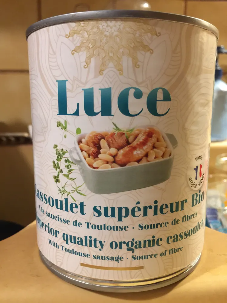 Cassoulet superieur bio à la saucisse de Toulouse